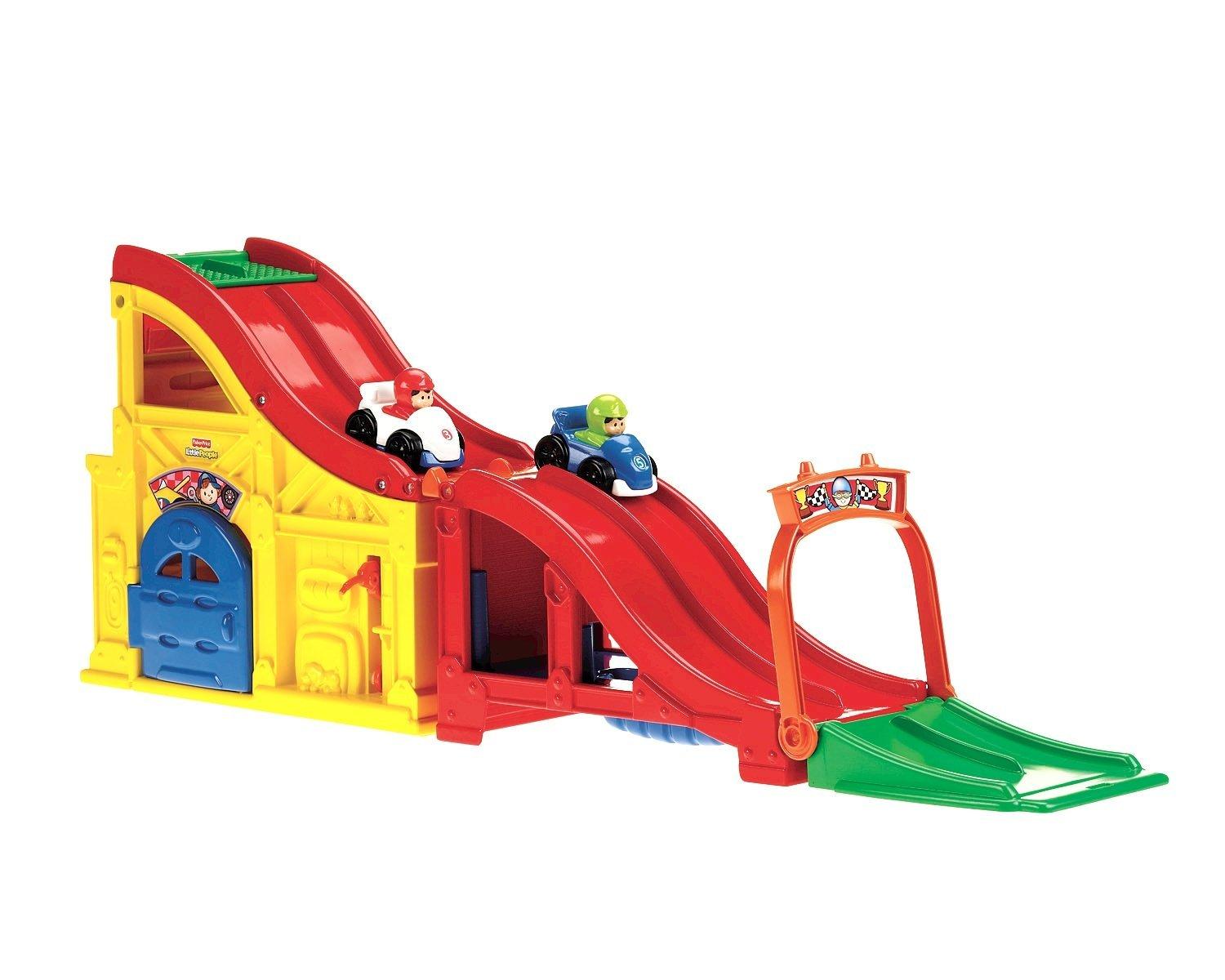 Минитрек с машинками, Fisher Price