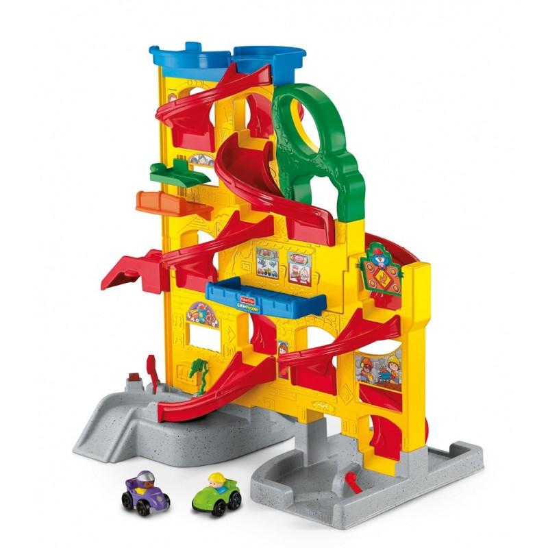 Гоночный серпантин с машинками, Fisher Price