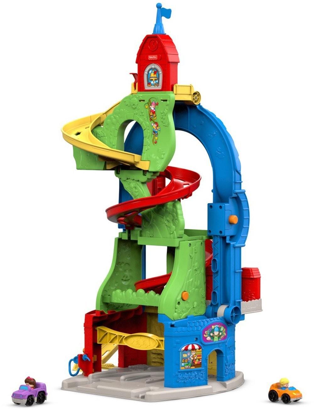 Трек-трансформер "Небоскреб" Fisher Price